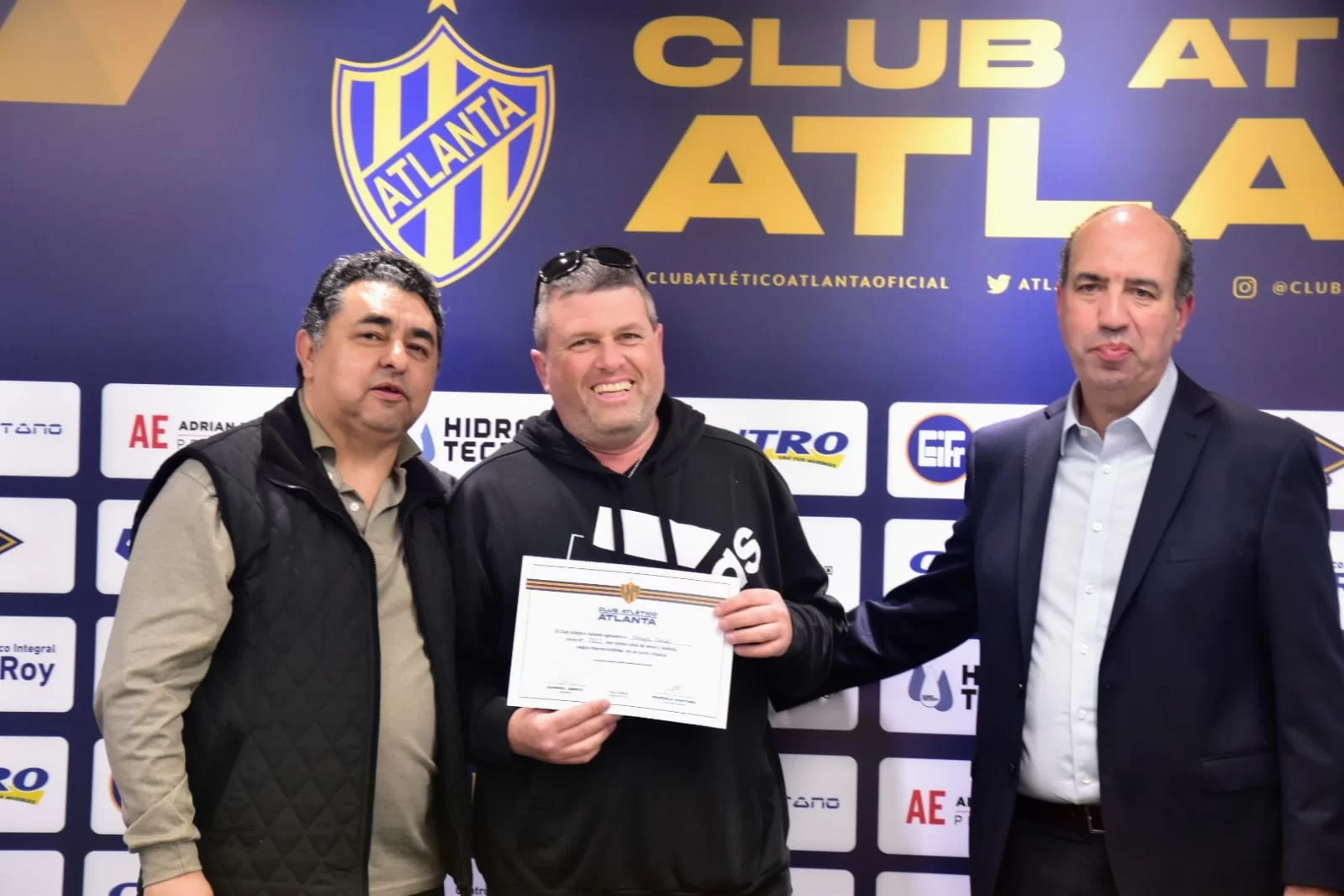 Entrega de diplomas a vitalicios - Club Atlético Atlanta